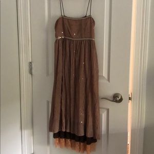 HAZEL layered sparkly dress